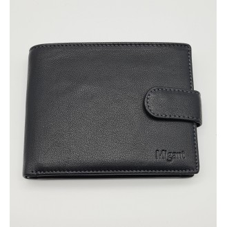 Мъжки портфейл от естествена кожа с RFID защита 6448 Черен (Men leather wallet with RFID protection 6448 Black) Мъжки портфейл от естествена кожа с RFID защита 6448 Черен (Men leather wallet with RFID protection 6448 Black)