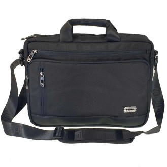 Мъжка чанта Leastat 6601 черна (Men's Briefcase Leastat 6601 Black) Мъжка чанта Leastat 6601 черна (Men's Briefcase Leastat 6601 Black)