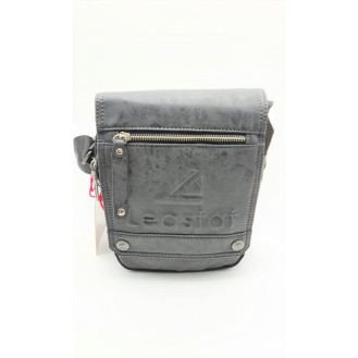Мъжка кросбоди чанта LEASTAT черна 9687 (Men's crossbody bag LEASTAT black 9687) Мъжка кросбоди чанта LEASTAT черна 9687 (Men's crossbody bag LEASTAT black 9687)