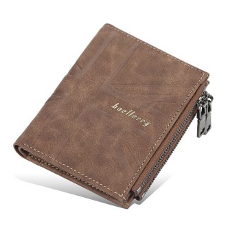 Мъжки портфейл с цип BAELLERRY DR056 кафяв (Men's zippered wallet BAELLERRY DR056 Brown) Мъжки портфейл с цип BAELLERRY DR056 кафяв (Men's zippered wallet BAELLERRY DR056 Brown)