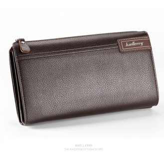 Голям портфейл за мъже BAELLERRY SKL-017 кафяв (Large men's wallet BAELLERRY SKL-017 Brown) Голям портфейл за мъже BAELLERRY SKL-017 кафяв (Large men's wallet BAELLERRY SKL-017 Brown)